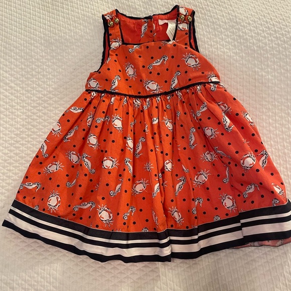 Janie and Jack Other - Janie & Jack crab print dress size 6-12mo